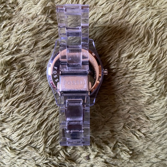 Fossil Translucent Watch *NEW BATTERY* - Picture 3 of 3